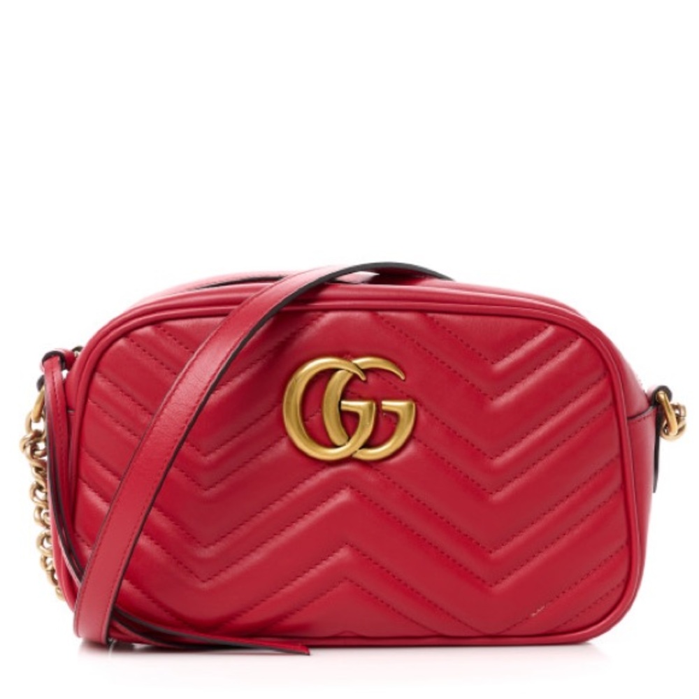 Gucci GG Mini Marmont Bag - Authentic